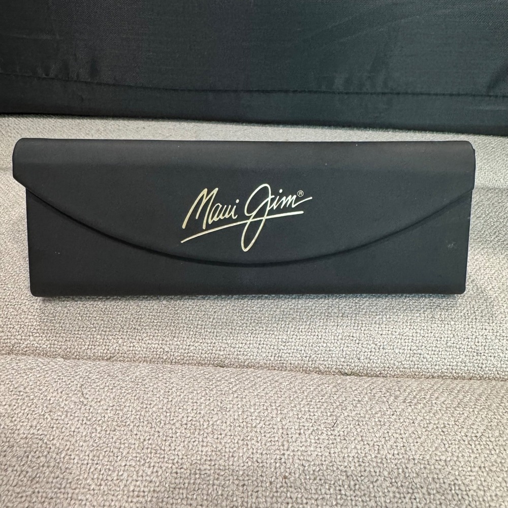 Maui Jim Sunglasses Case Clamshell Hard Protective Eyewear‎ Black